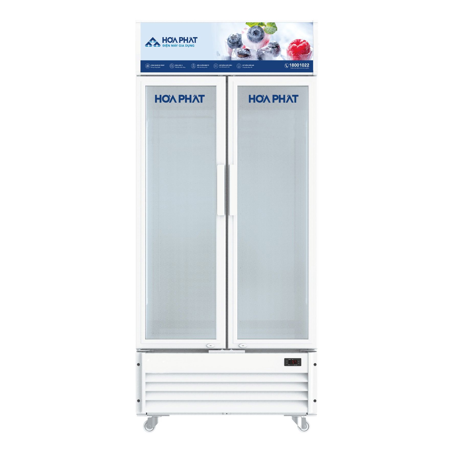 Tủ mát Hòa Phát 2 cánh 812 lít HSR-D6812